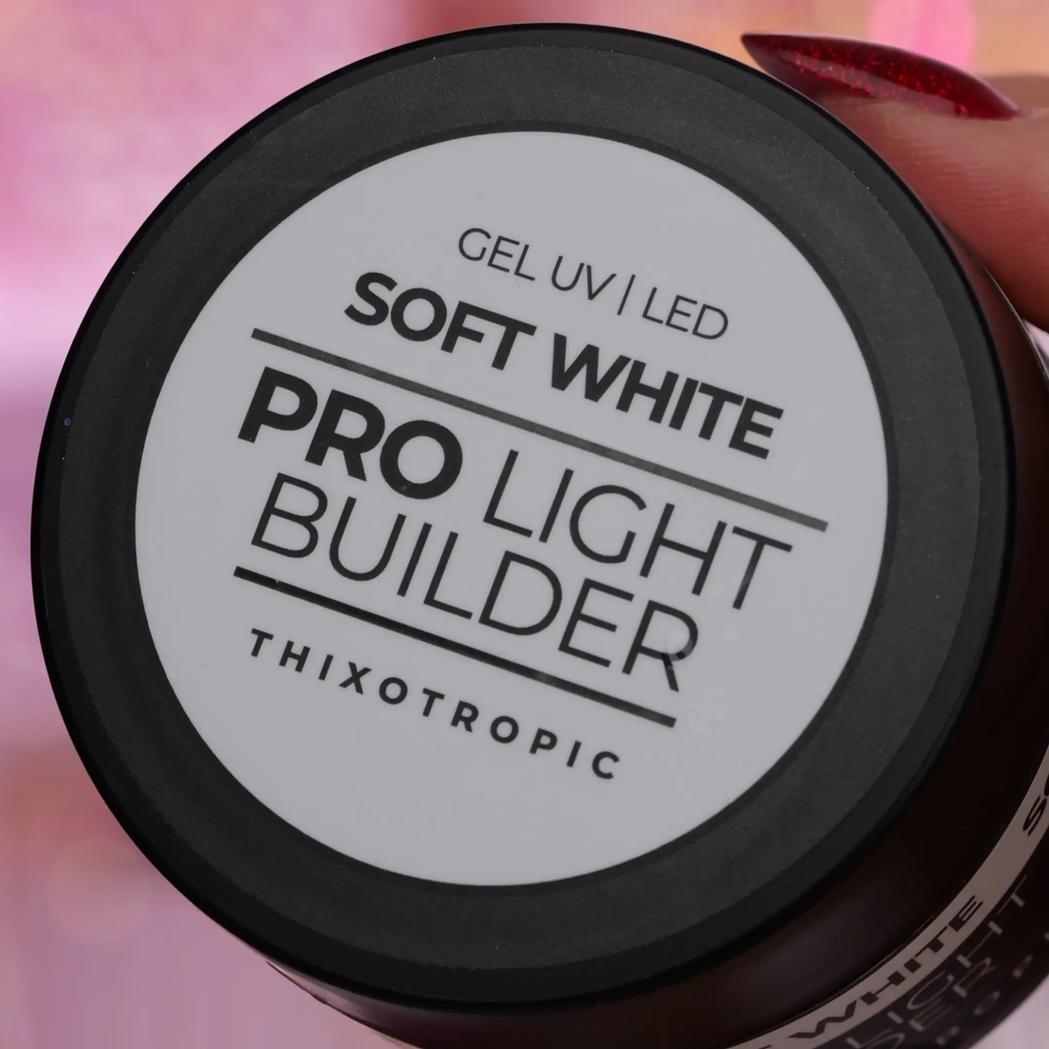 JustNails.pl JustNails Produkty do paznokci PALU Żel budujący Pro Light Builder Soft White 12g Żele budujące