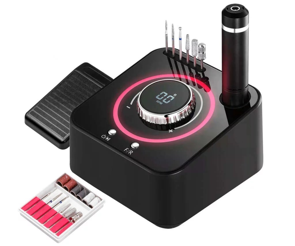 JustNails.pl Produkty do paznokci CLAVIER Profesjonalna frezarka FX 1080 80W black
