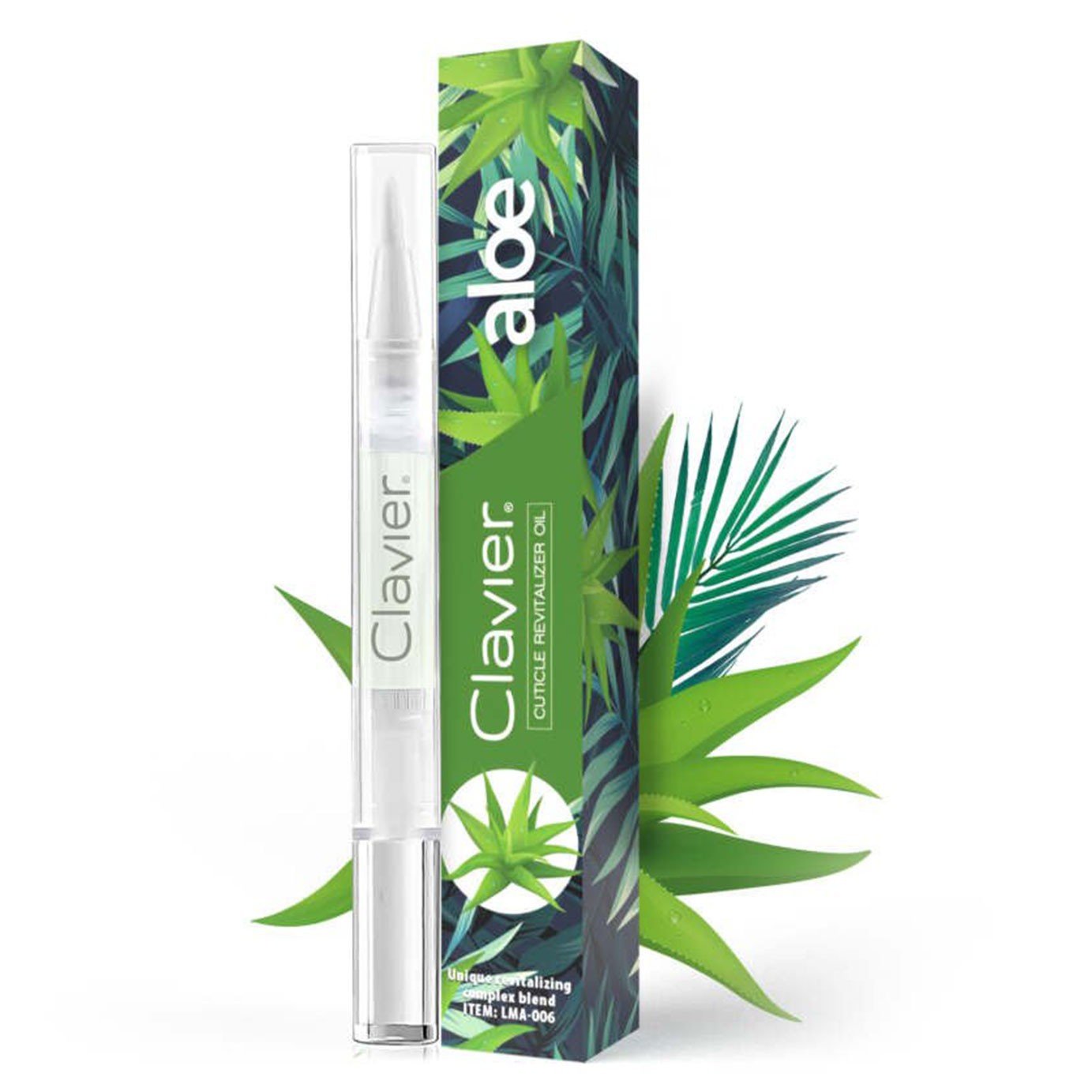 JustNails.pl Produkty do paznokci CLAVIER Oliwka do skórek i paznokci Aloes 5ml