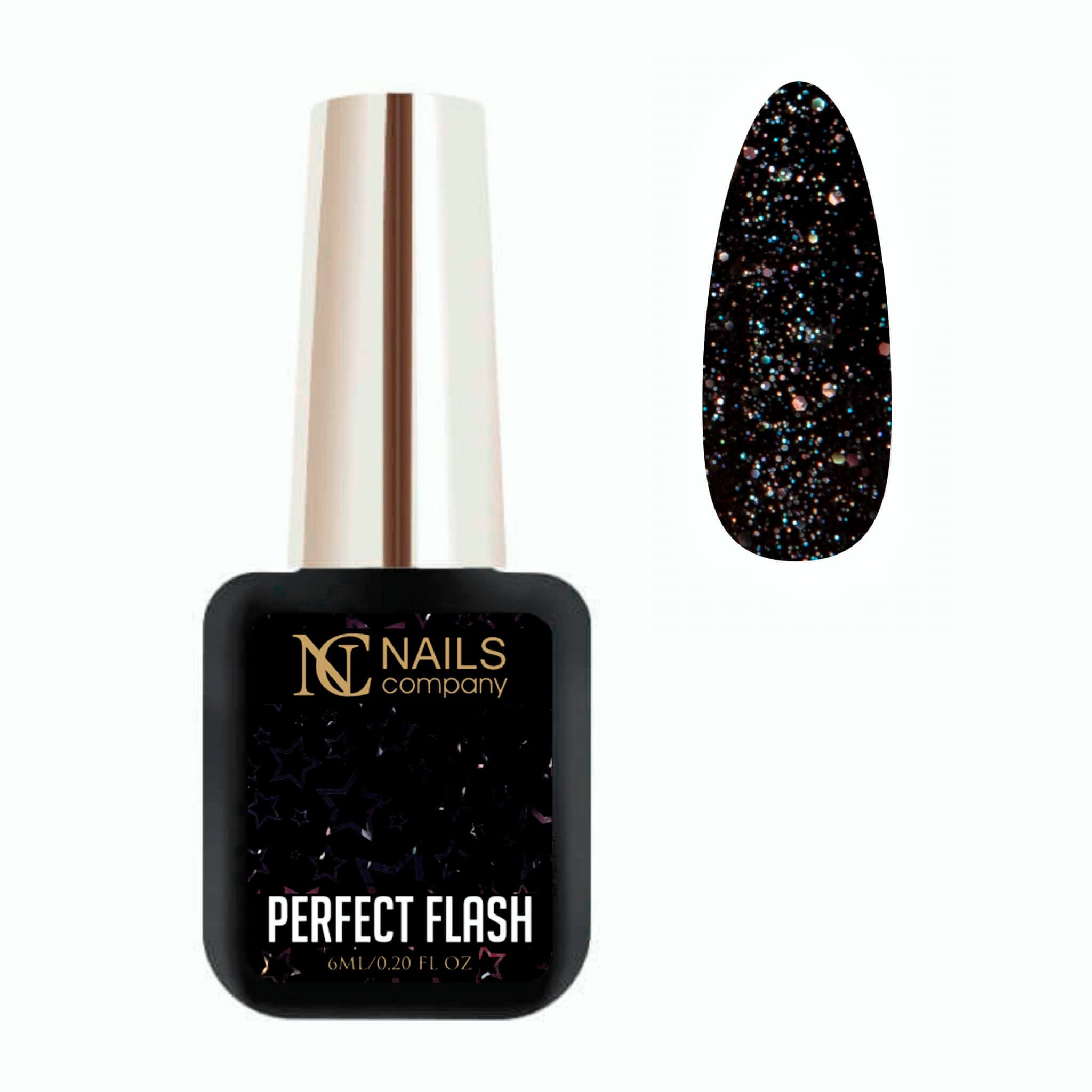 JustNails.pl Produkty do paznokci NAILS COMPANY Lakier hybrydowy Rising Stars Perfect Flash 6ml