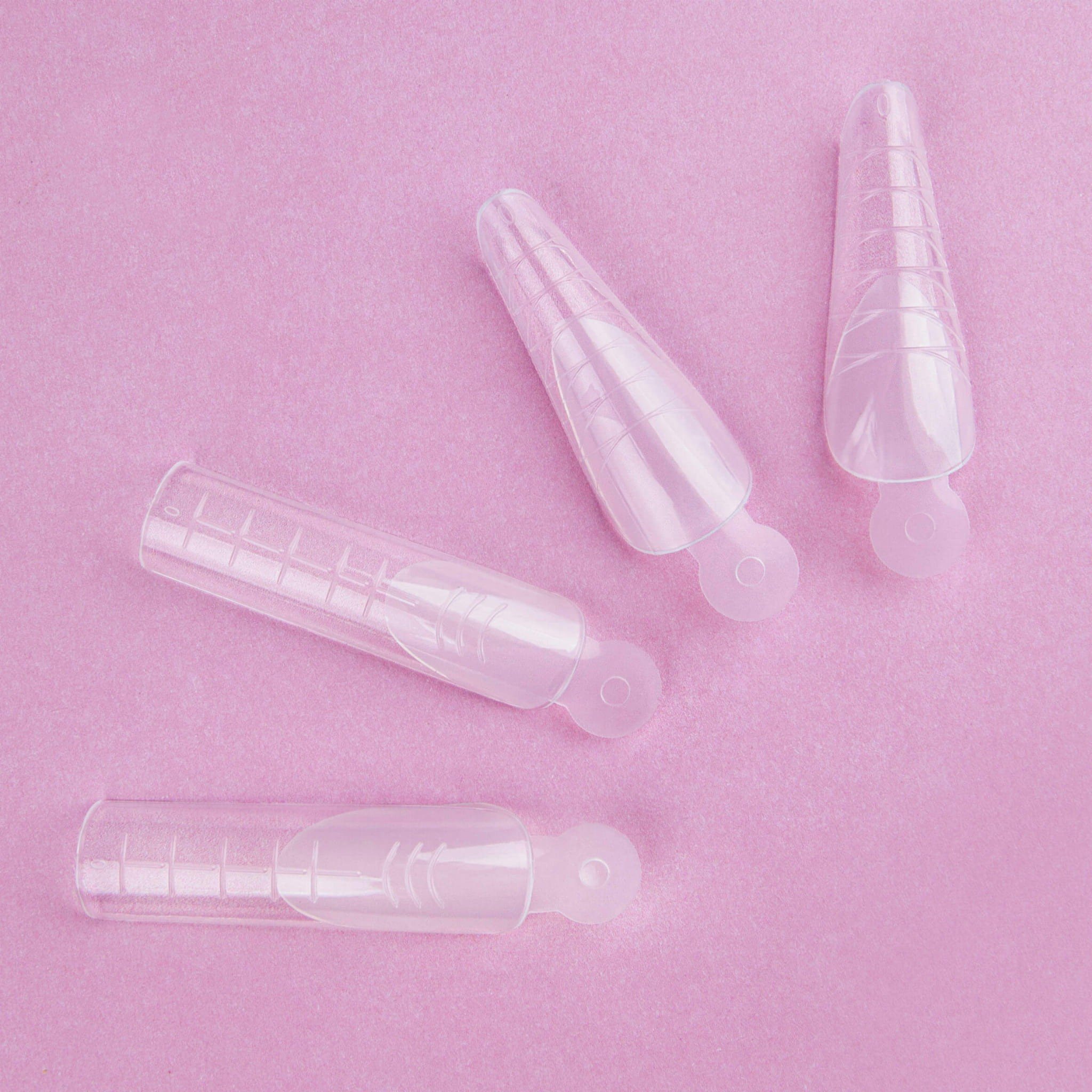 JustNails.pl Produkty do paznokci NAILS COMPANY Formy Silikonowe do Dual Form Almond 12 szt.