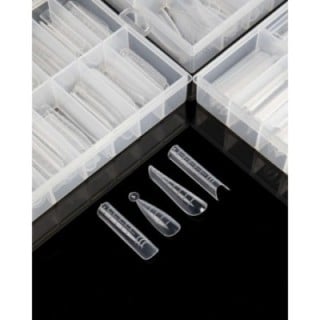 JustNails.pl Produkty do paznokci NAILS COMPANY Formy Dual Coffin 120 szt.