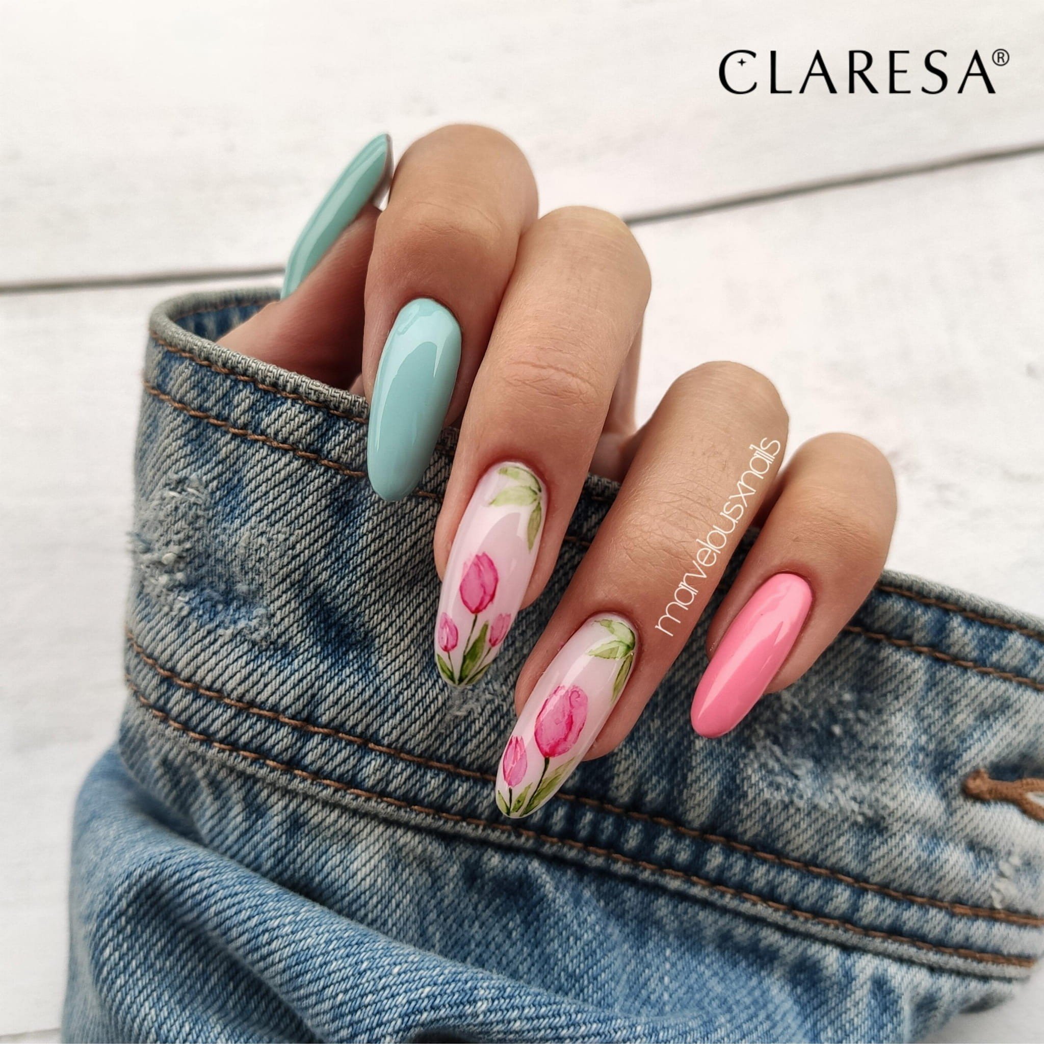 JustNails.pl JustNails Produkty do paznokci CLARESA Lakier hybrydowy Marshmallow 3 5g Lakiery hybrydowe