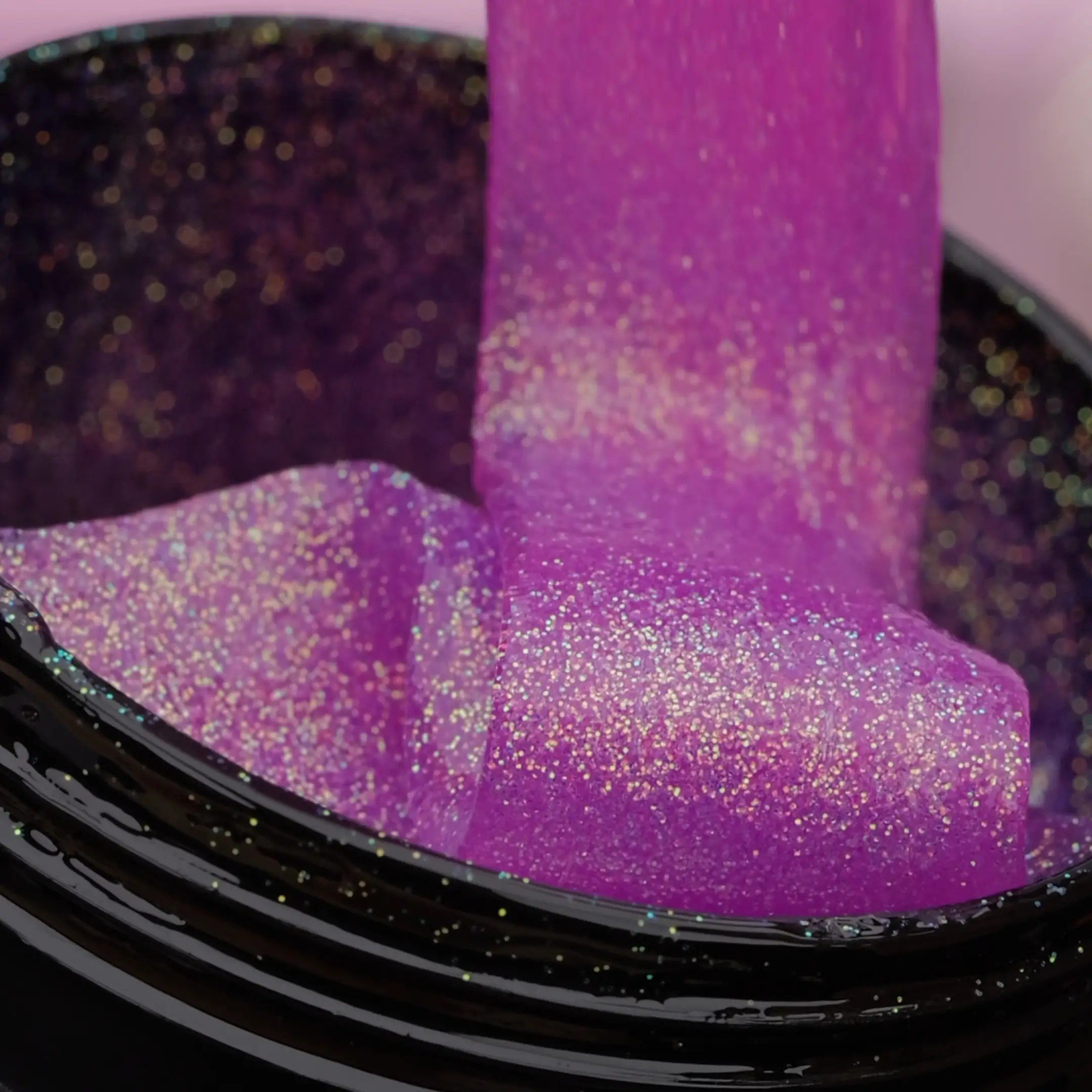 JustNails.pl Produkty do paznokci EXCELLENT PRO Żel budujący Thixotropy gel with effect Unicorn Lipstick 50g Żele budujące