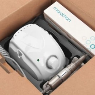 JustNails.pl Produkty do paznokci SAEYANG Frezarka MARATHON 3 Champion 45W (white + H200)