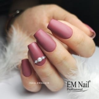 JustNails.pl Produkty do paznokci EM NAIL Top Coat No Wipe Ultra Matte 6ml