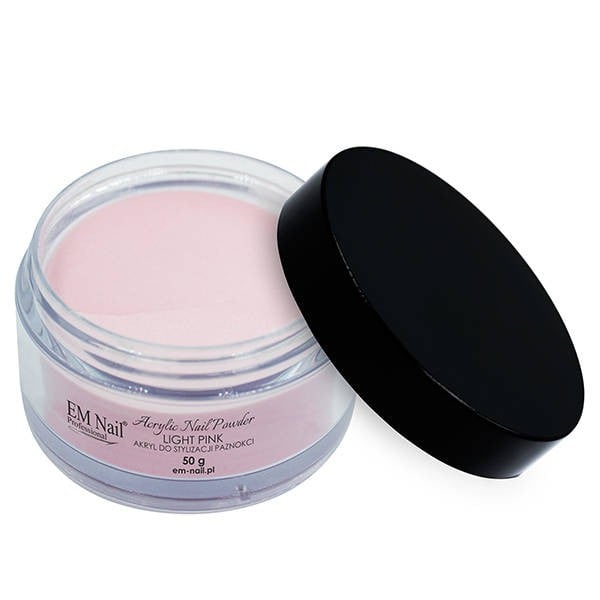JustNails.pl Produkty do paznokci EM NAIL Akryl Light Pink 50g