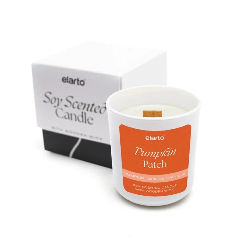 JustNails.pl JustNails Produkty do paznokci ELARTO Świeca sojowa zapachowa Pumpkin Patch 175g Gadżety,Pozostałe