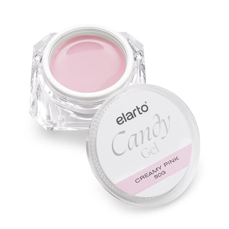 JustNails.pl JustNails Produkty do paznokci ELARTO Żel budujący Candy Creamy Pink 50g Żele budujące