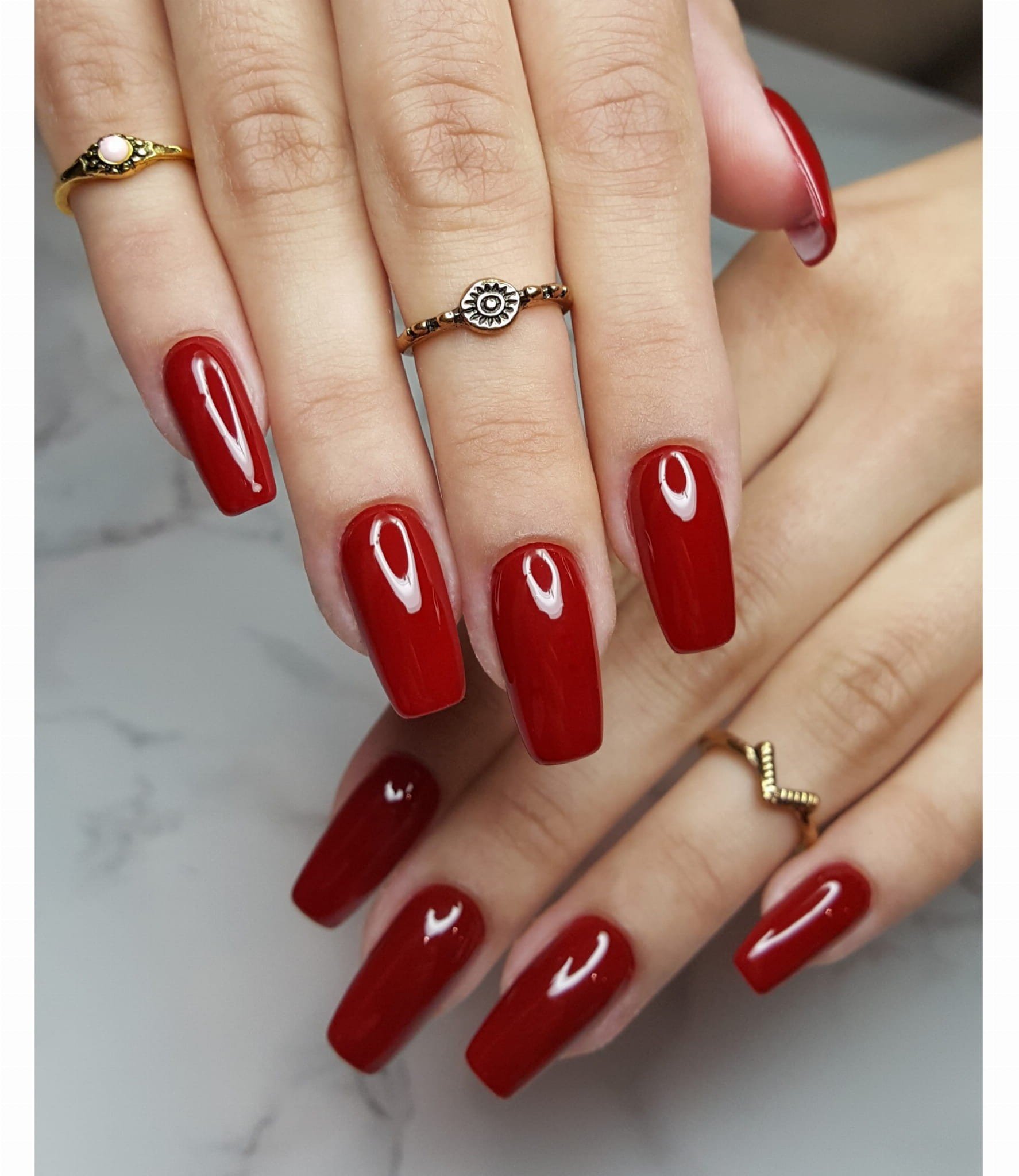 JustNails.pl JustNails Produkty do paznokci CLARESA Lakier hybrydowy Red 420 5g Lakiery hybrydowe