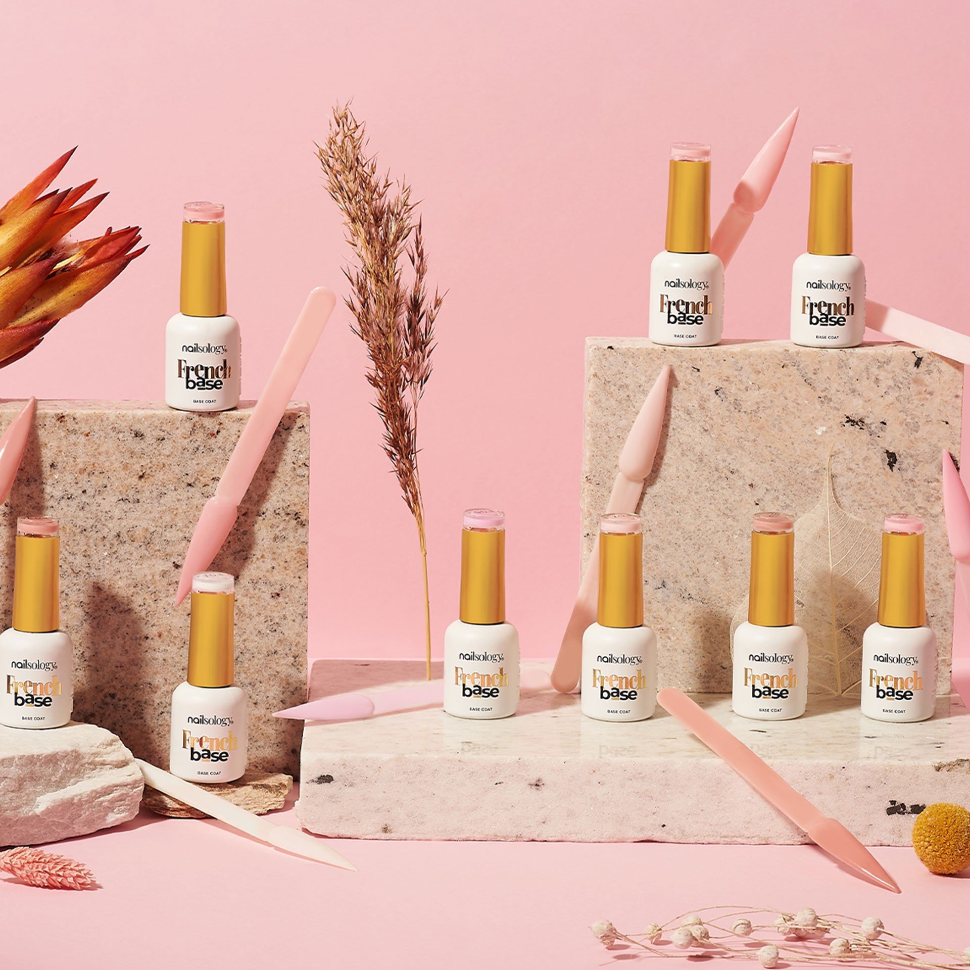 JustNails.pl Produkty do paznokci CLAVIER Baza French Base Nailsology F6 Marshmallow 8ml