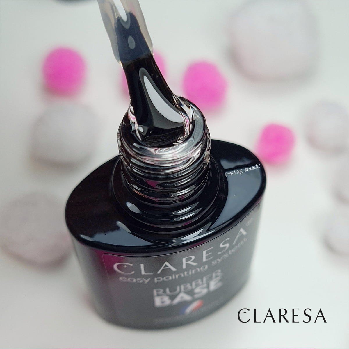 JustNails.pl JustNails Produkty do paznokci CLARESA Baza kauczukowa Rubber Base 11 5g Bazy