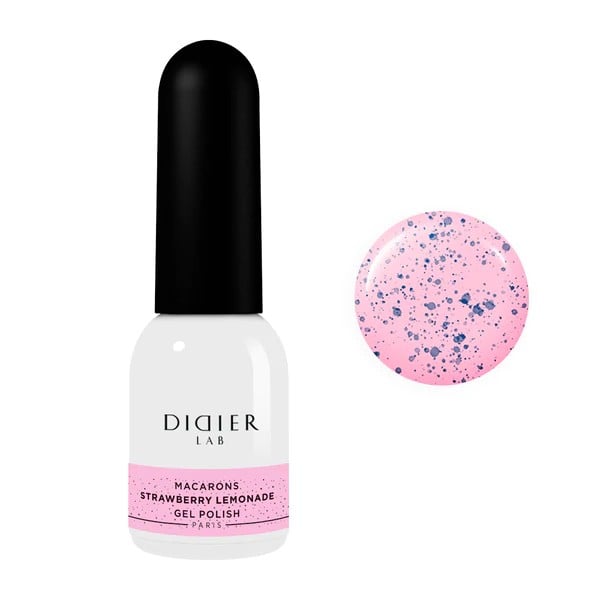 JustNails.pl Produkty do paznokci DIDIER LAB Lakier hybrydowy Macarons Strawberry Lemonade 10ml