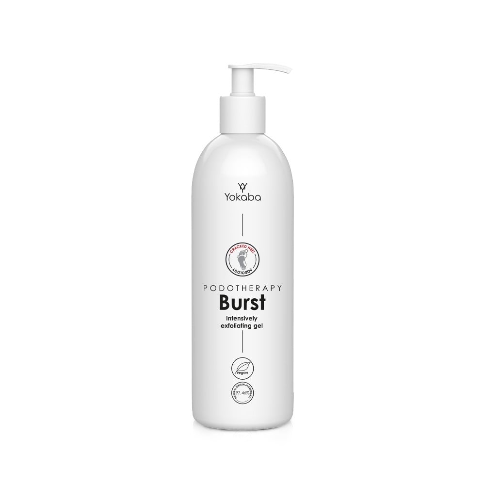 JustNails.pl Produkty do paznokci YOKABA Żel do usuwania zrogowaciałej skóry Podotherapy Burst Intensively Exfoliating Gel