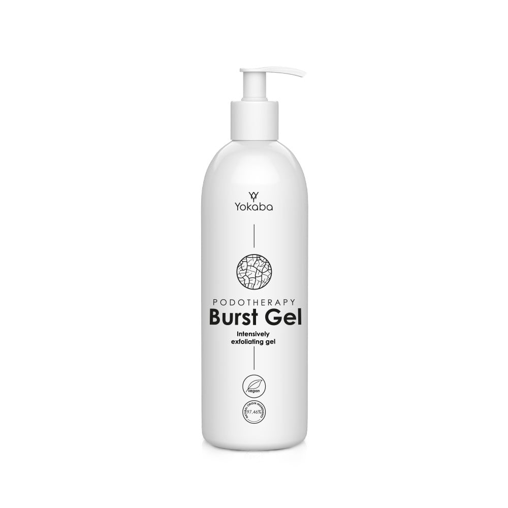 JustNails.pl Produkty do paznokci YOKABA Żel do usuwania zrogowaciałej skóry Podotherapy Burst Intensively Exfoliating Gel