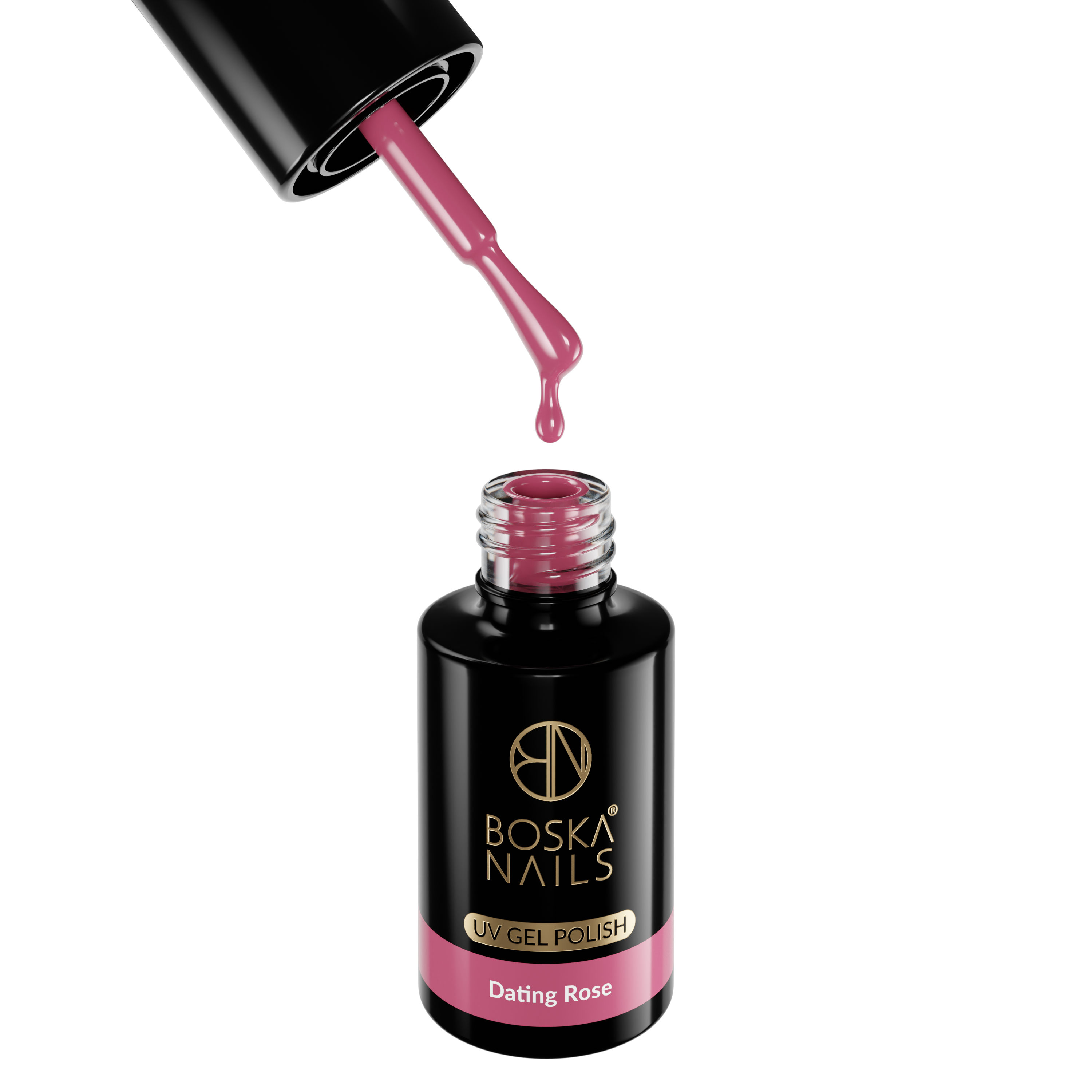 JustNails.pl Produkty do paznokci BOSKA NAILS Lakier hybrydowy Autumn Date No 428 Dating Rose 6ml