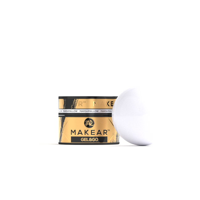 JustNails.pl Produkty do paznokci MAKEAR Żel budujący Gel&Go GG02 Marshmallow 15ml