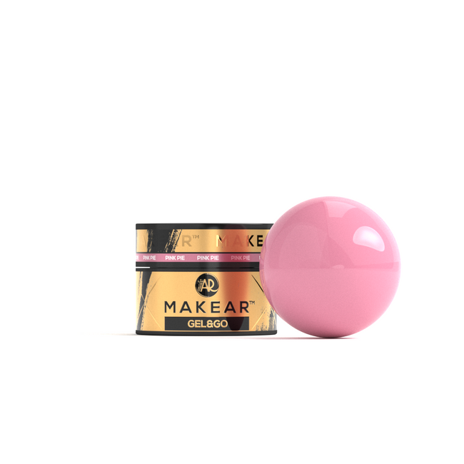 JustNails.pl Produkty do paznokci MAKEAR Żel budujący Gel&Go GG05 Pink Pie 15ml
