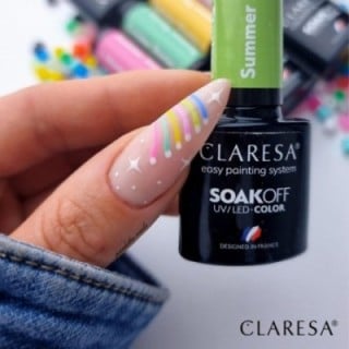JustNails.pl JustNails Produkty do paznokci CLARESA Lakier hybrydowy Summer Stories 3 5g Lakiery hybrydowe