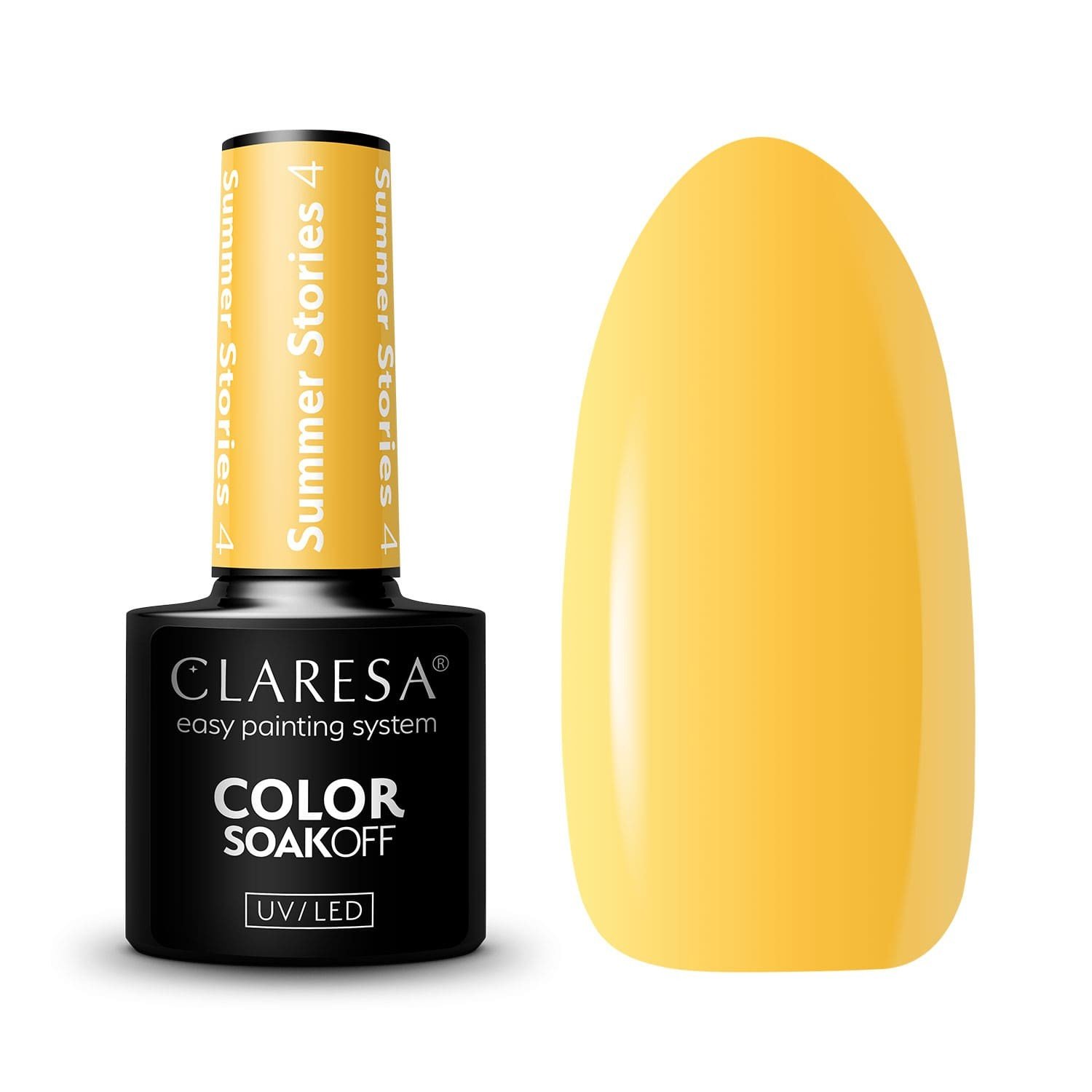 JustNails.pl JustNails Produkty do paznokci CLARESA Lakier hybrydowy Summer Stories 4 5g Lakiery hybrydowe