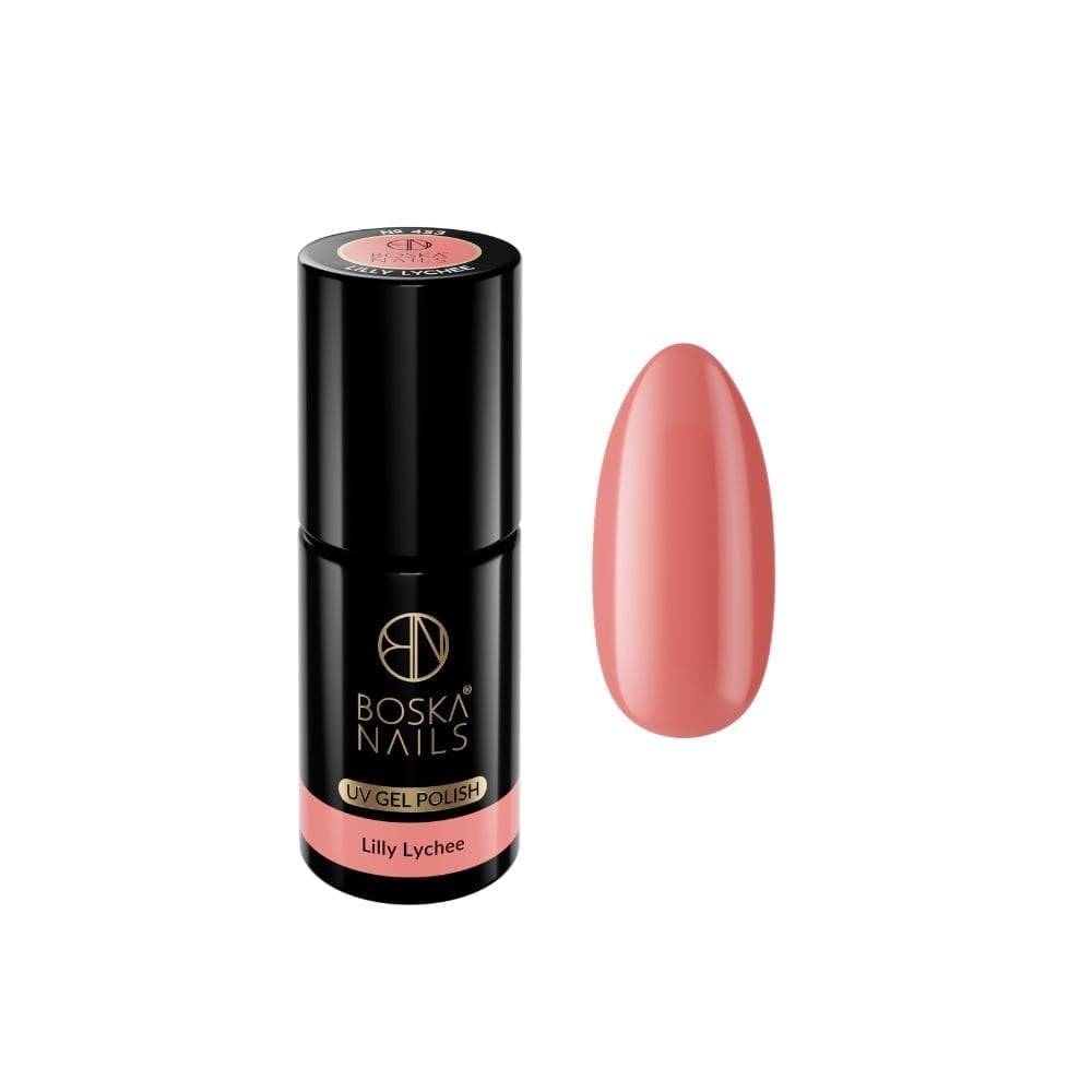 JustNails.pl Produkty do paznokci BOSKA NAILS Lakier hybrydowy Pastel Fruit No 453 Lilly Lychee 6ml