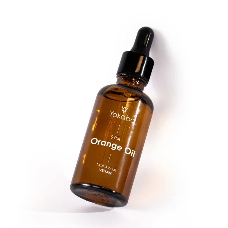 JustNails.pl Produkty do paznokci YOKABA Olejek do rąk i ciała Orange Oil Face&Body Vegan 50ml