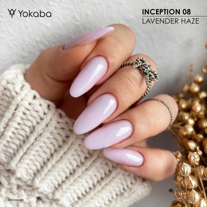 JustNails.pl Produkty do paznokci YOKABA Żel budujący w butelce Inception 08 Lavender Haze 30ml