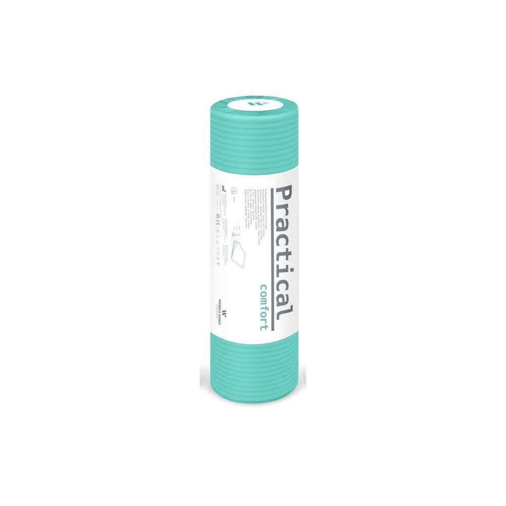JustNails.pl Produkty do paznokci PRACTICAL COMFORT Jednorazowe podkłady bibułowo foliowe Zielony (50 x 32cm)