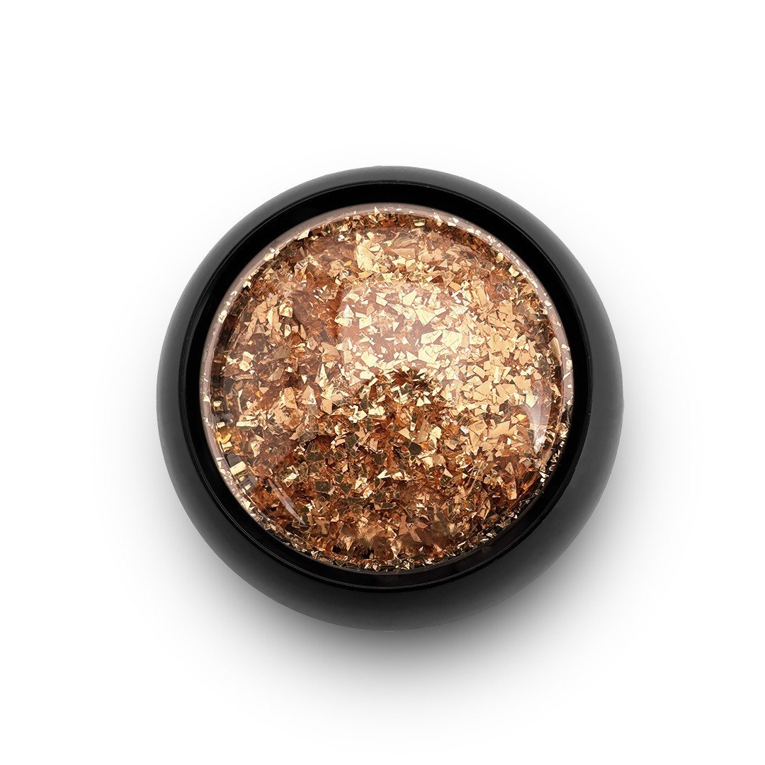 JustNails.pl Produkty do paznokci SLOWIANKA Pyłek Gold Flakes 0.5g