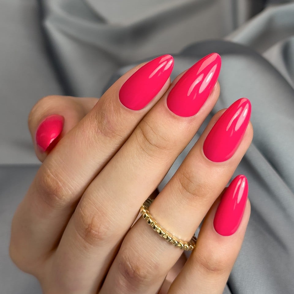 JustNails.pl Produkty do paznokci SLOWIANKA Lakier hybrydowy Fling Pink 474 Coral Pink 8g
