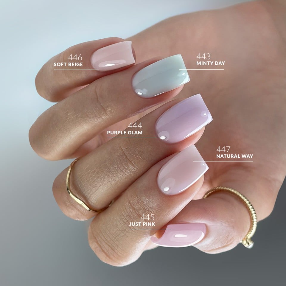 JustNails.pl Produkty do paznokci SLOWIANKA Baza Cute Base 447 Natural Way 10g