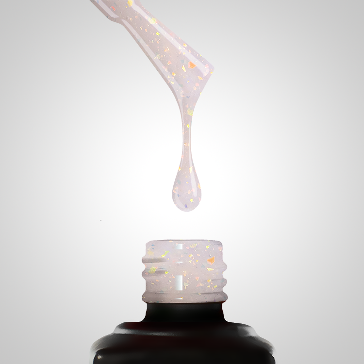 JustNails.pl Produkty do paznokci SLOWIANKA Baza Glitter Base Cover Line 409 Shiny Marshmellow 8g