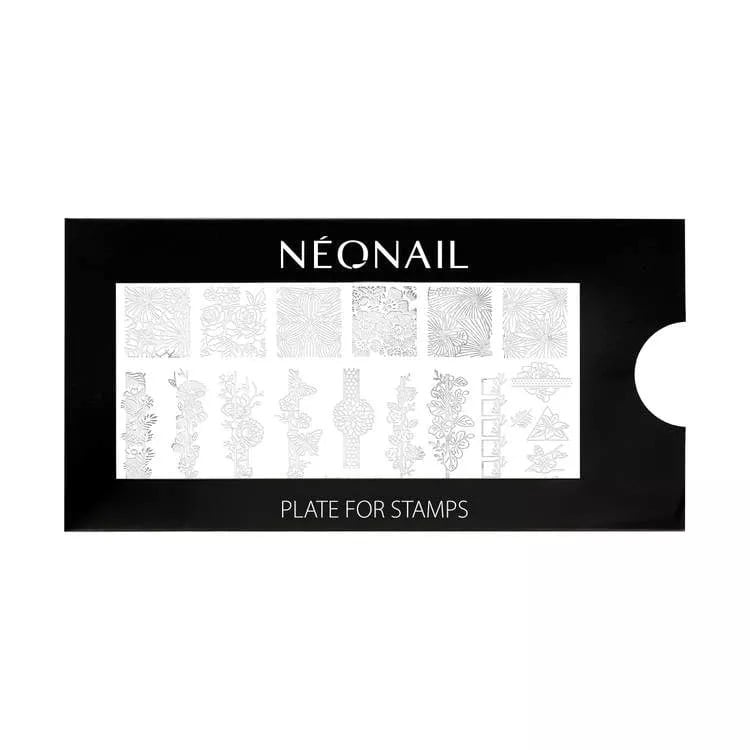 JustNails.pl NEONAIL Blaszka do stempli Stamping plate 19