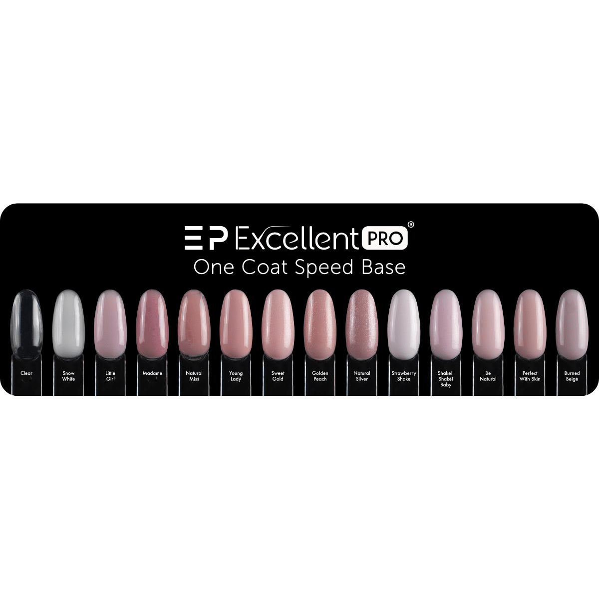 JustNails.pl EXCELLENT PRO Baza Speed Base Perfect With Skin 11g