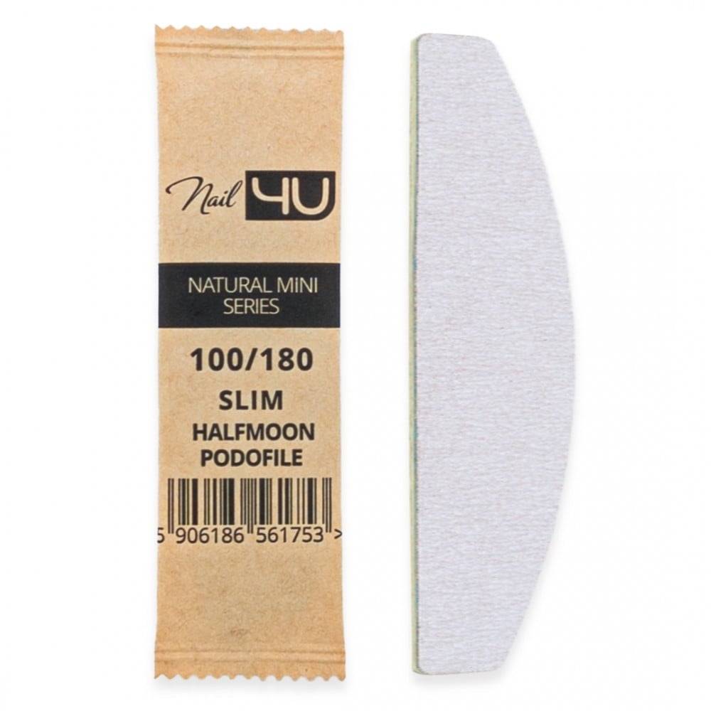 JustNails.pl NAIL4U Slim Mini Pilnik Podofile Łódka 100/180 50 szt.