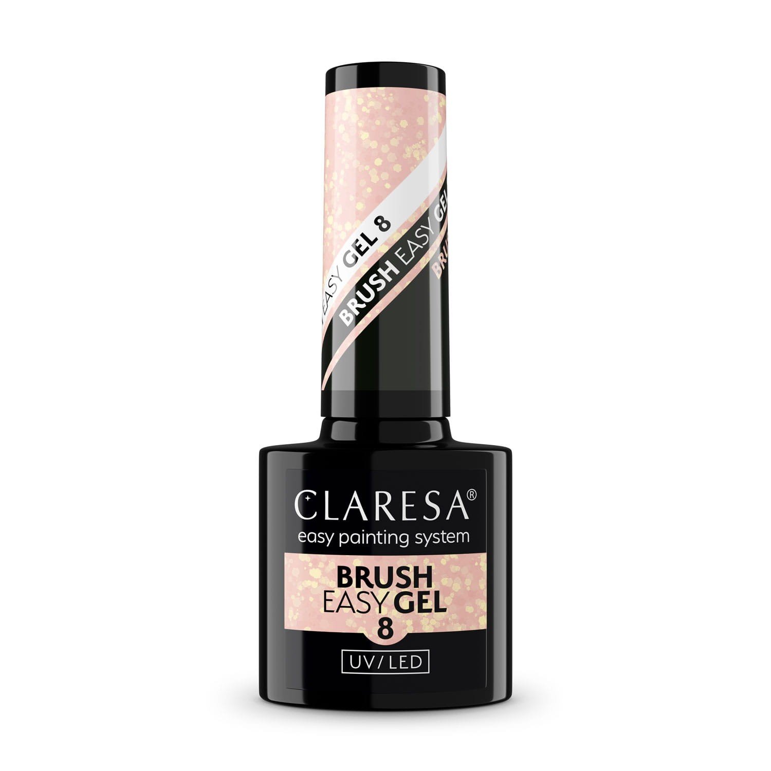 JustNails.pl JustNails Produkty do paznokci CLARESA Żel w butelce Brush Easy Gel 8 5g Żele budujące