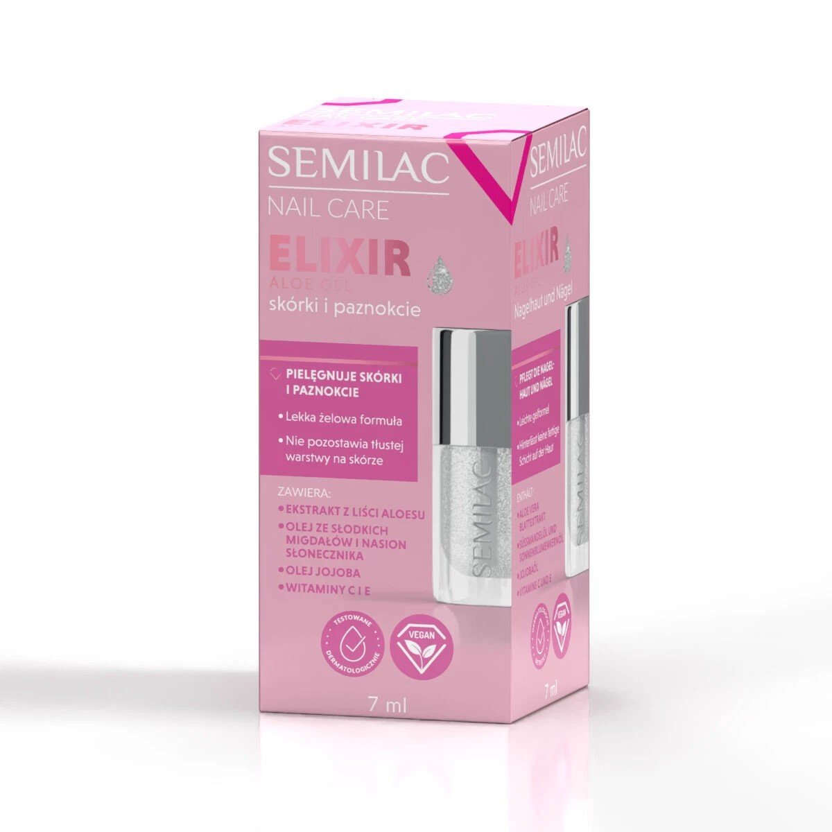 JustNails.pl JustNails SEMILAC Żelowy Eliksir z alosem 7ml