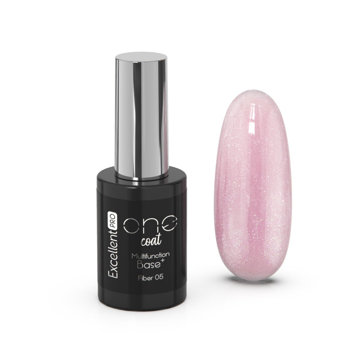 JustNails.pl JustNails Produkty do paznokci EXCELLENT PRO Baza z włóknami One Coat Base Multifunction Fiber 05 11g Bazy