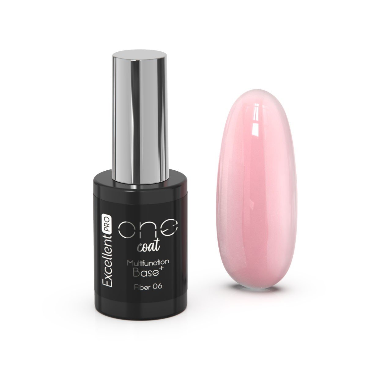 JustNails.pl JustNails Produkty do paznokci EXCELLENT PRO Baza z włóknami One Coat Base Multifunction Fiber 06 11g Bazy