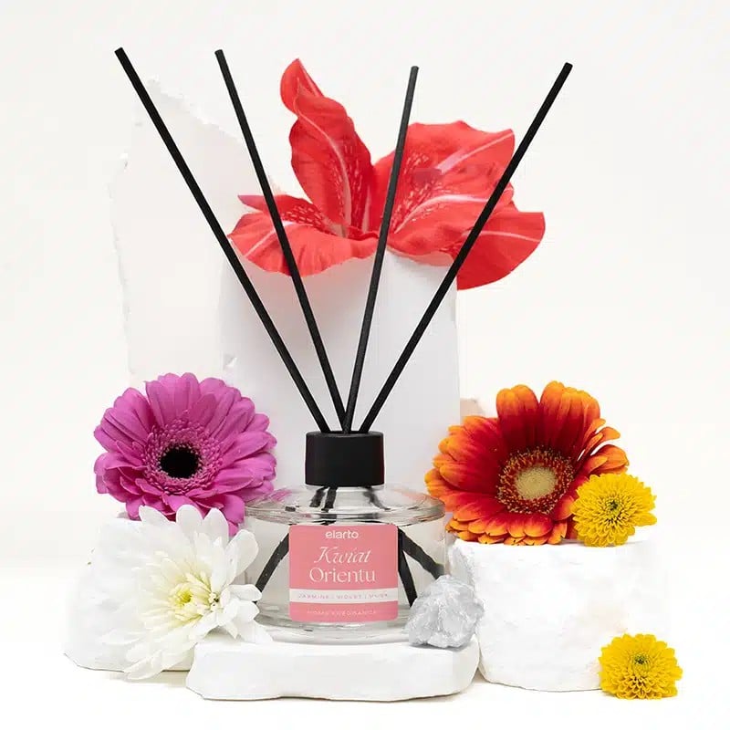 JustNails.pl JustNails ELARTO Dyfuzor zapachowy z patyczkami Kwiat Orientu 100ml