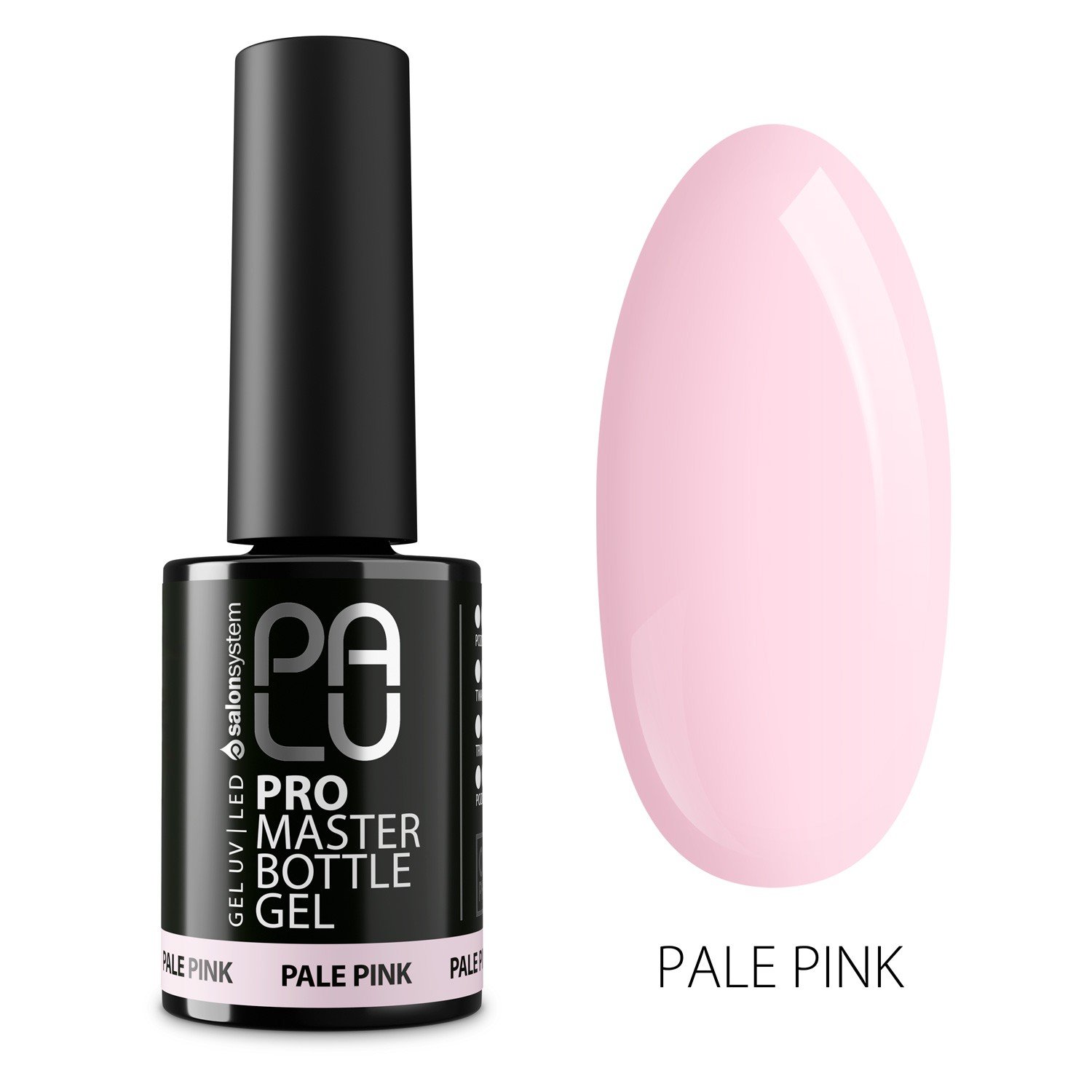 JustNails.pl JustNails PALU Żel w butelce Pro Master Bottle Gel Pale Pink 11g