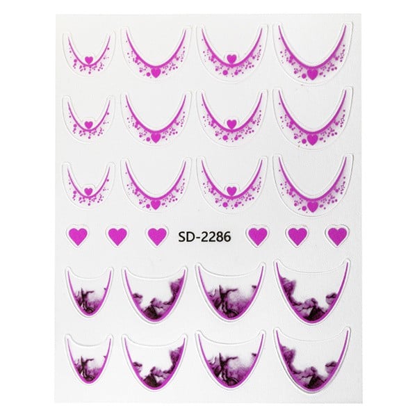 JustNails.pl JustNails EM NAIL Naklejki na paznokcie SD-2286