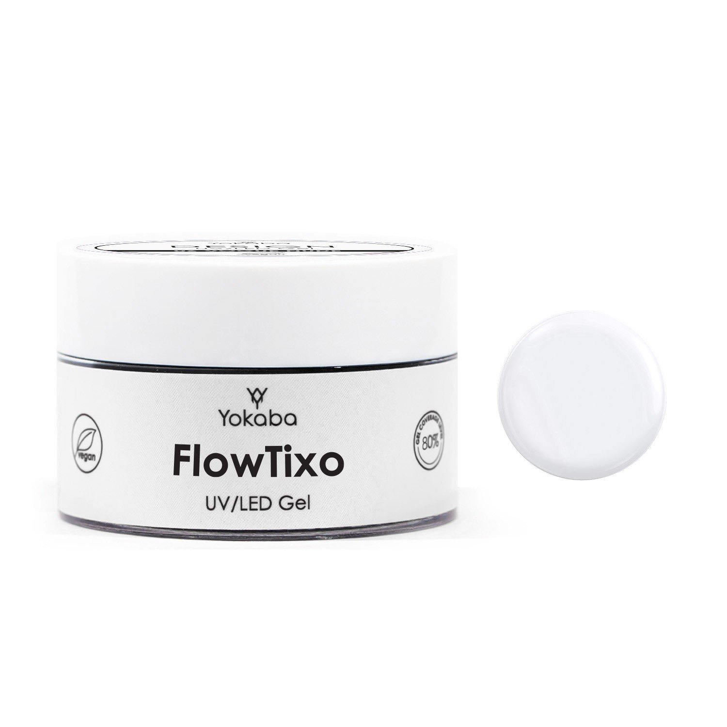 JustNails.pl JustNails YOKABA Żel budujący FlowTixo 01 Milky 50g
