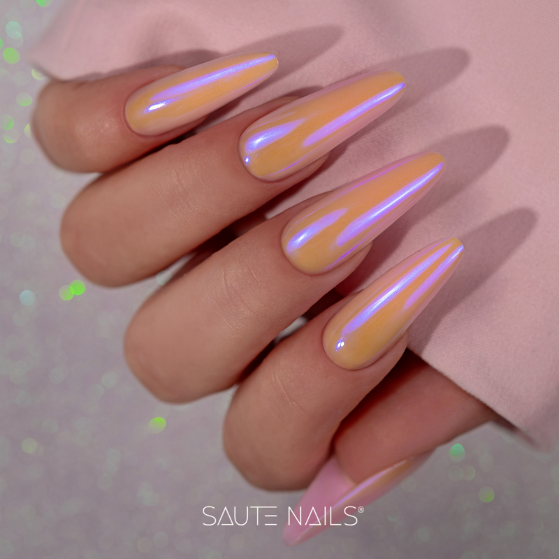 JustNails.pl JustNails SAUTE NAILS Pyłek do zdobień Sea Glass 3g