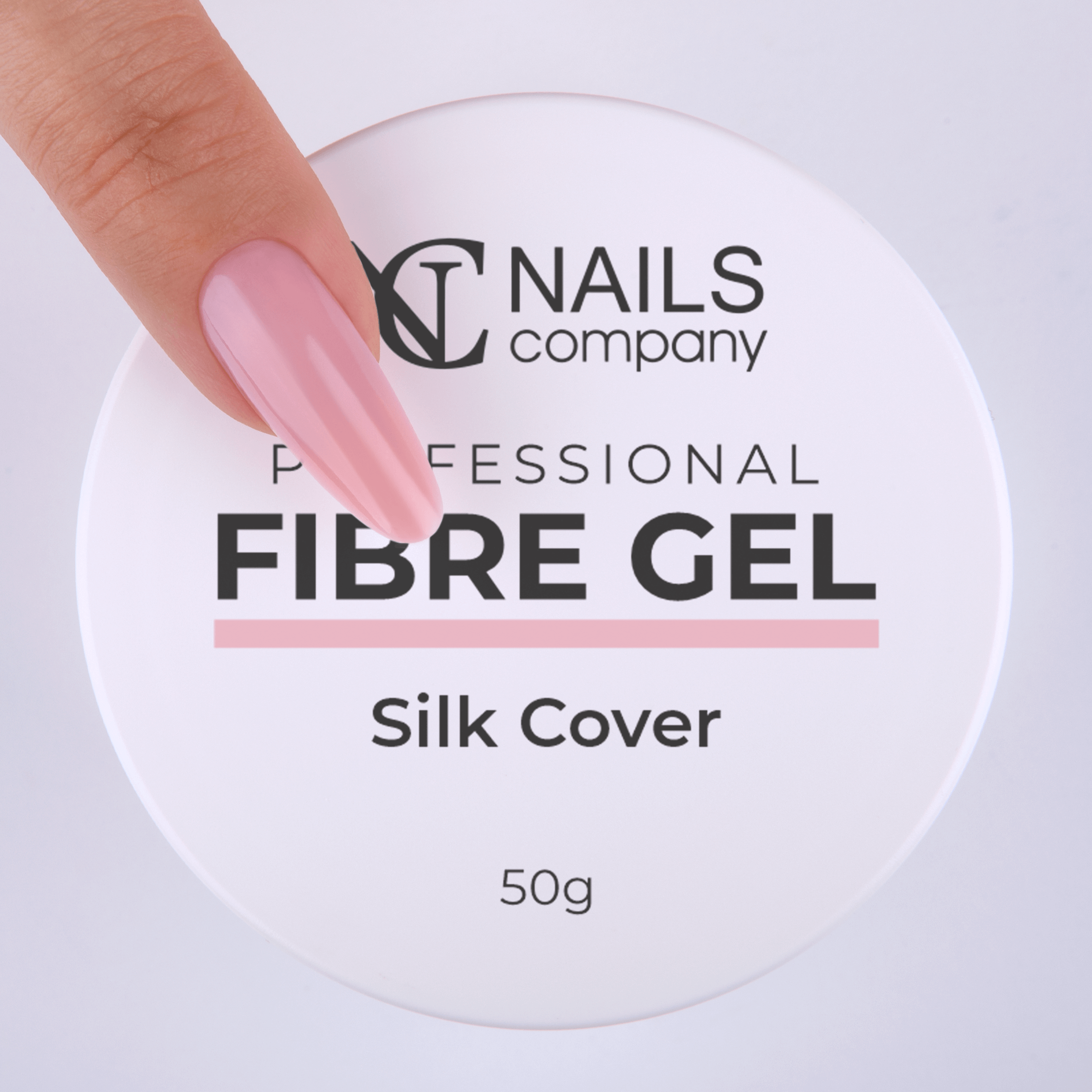 JustNails.pl JustNails NAILS COMPANY Żel Budujący Fibre Gel Silk Cover 50g