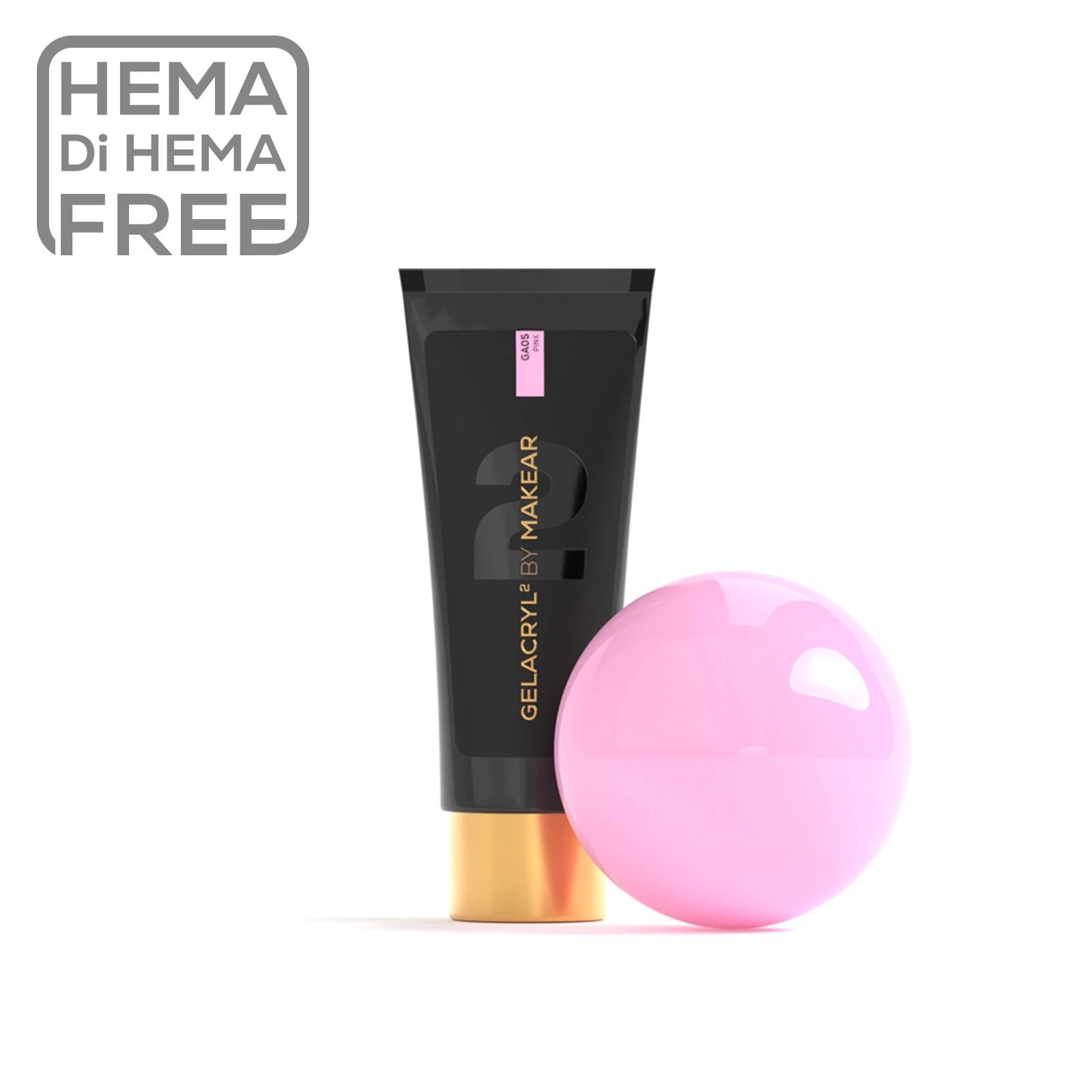 JustNails.pl JustNails MAKEAR Akrylożel Gelacryl2 GA05 Pink 30g