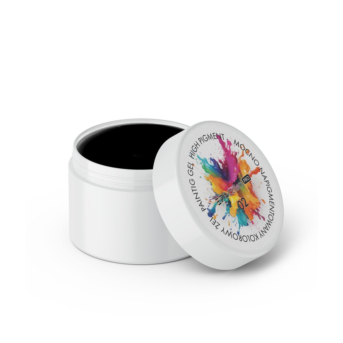 JustNails.pl JustNails Produkty do paznokci EXCELLENT PRO Żel do zdobień Painting Gel High Pigment 002 5g Nail Art
