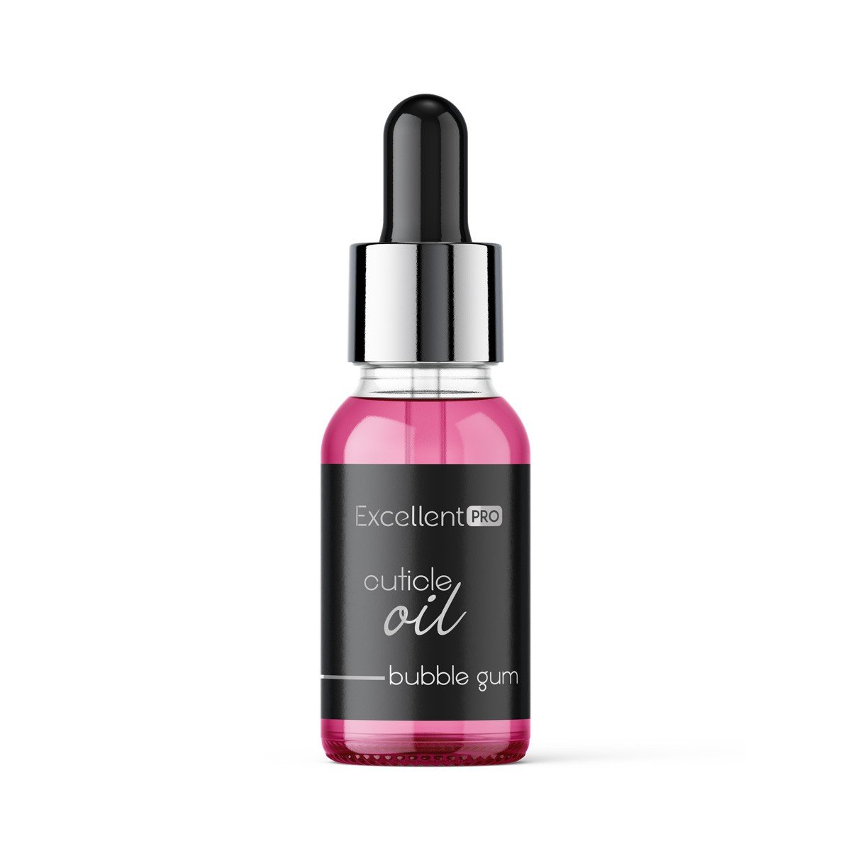 JustNails.pl JustNails Produkty do paznokci EXCELLENT PRO Oliwka do skórek i paznokci Cuticle Oil Bubble Gum 10ml Pielęgnacja