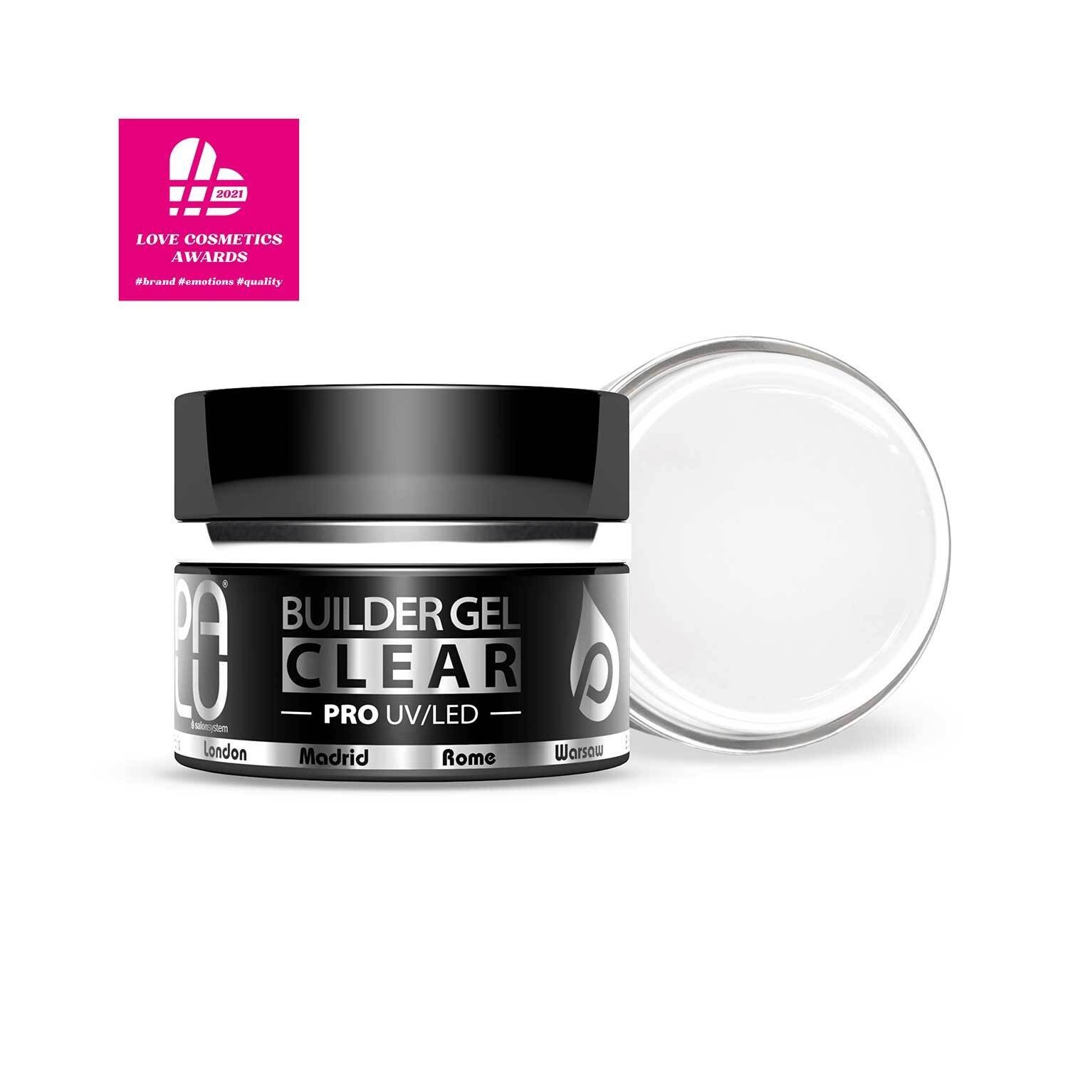 JustNails.pl JustNails Produkty do paznokci PALU Żel budujący Builder Gel Clear 15g Żele budujące