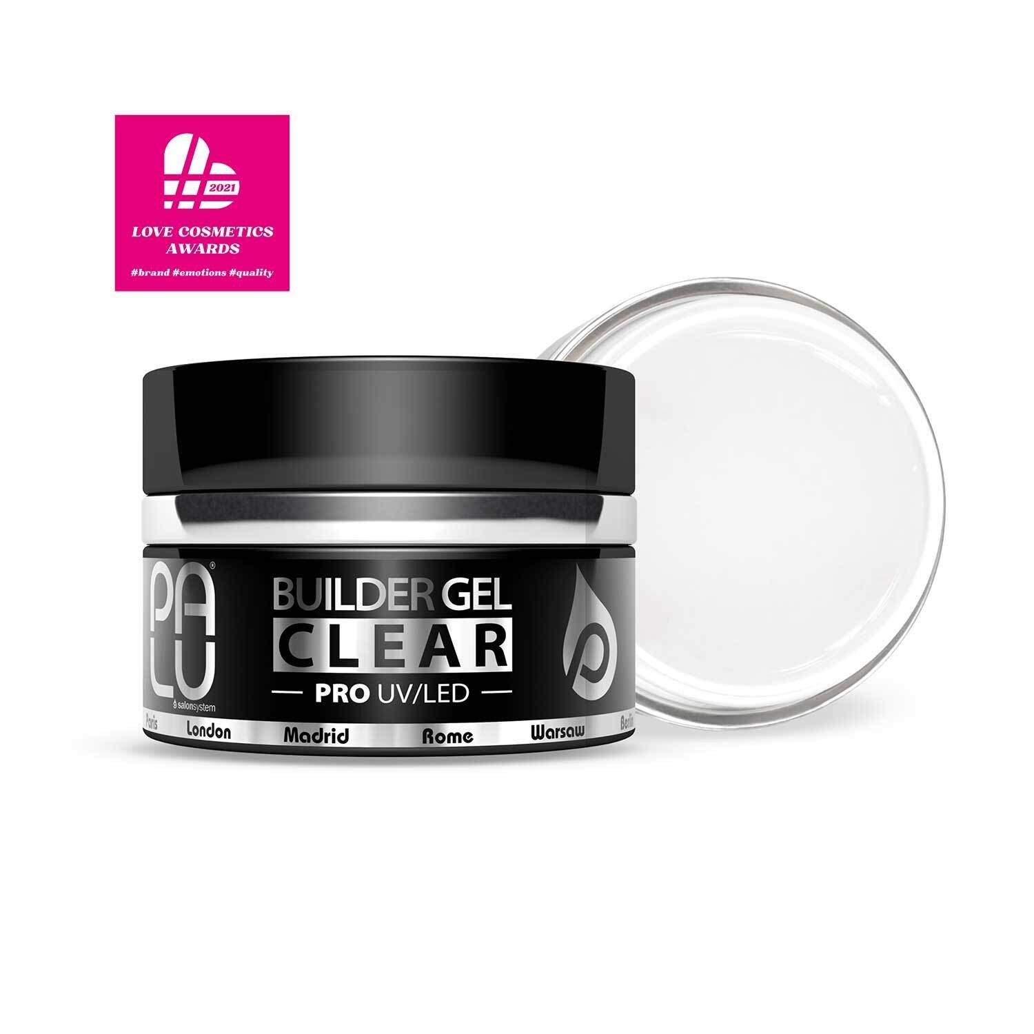 JustNails.pl JustNails Produkty do paznokci PALU Żel budujący Builder Gel Clear 30g Żele budujące
